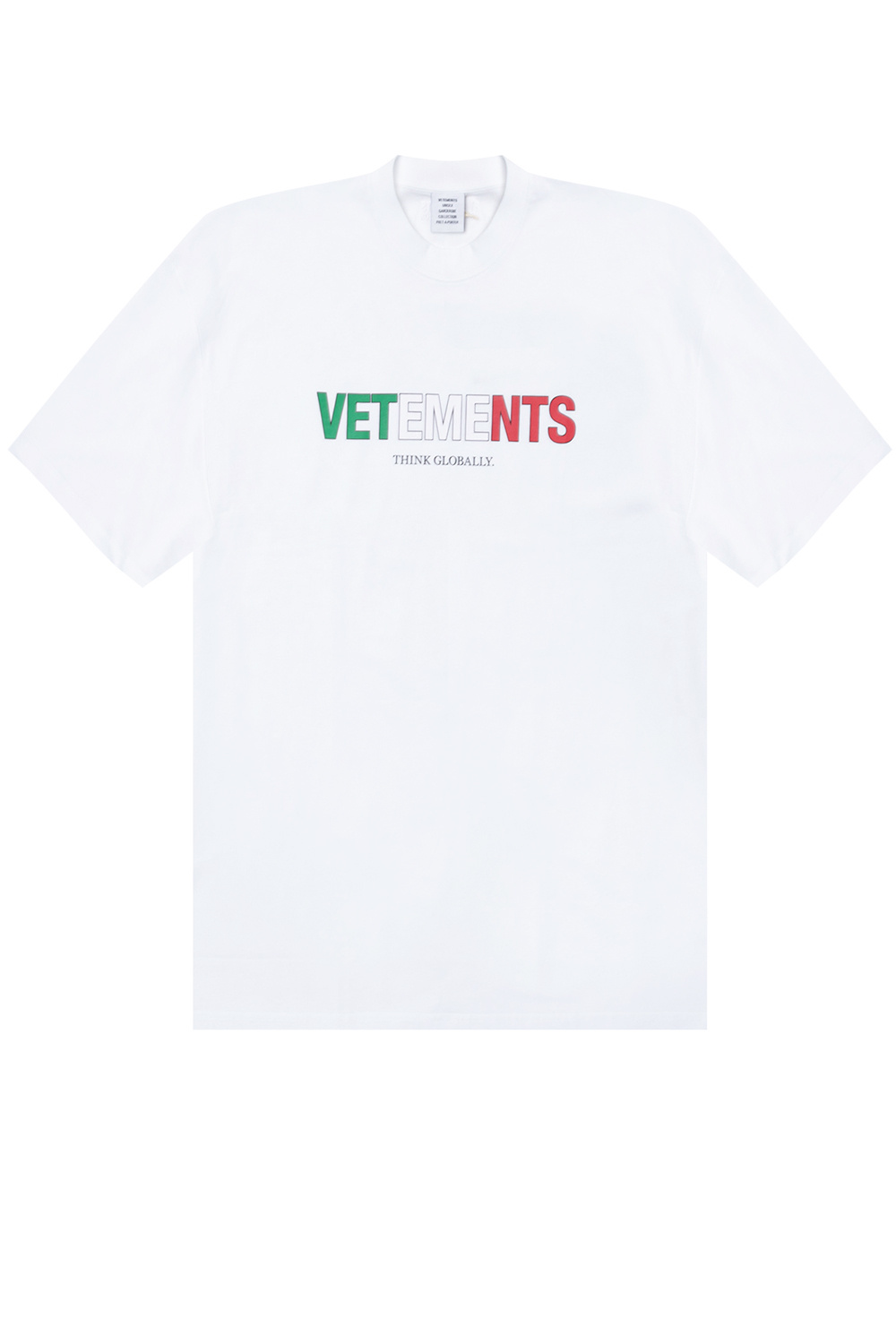 VETEMENTS T-shirt with logo | Men's Clothing | Vitkac